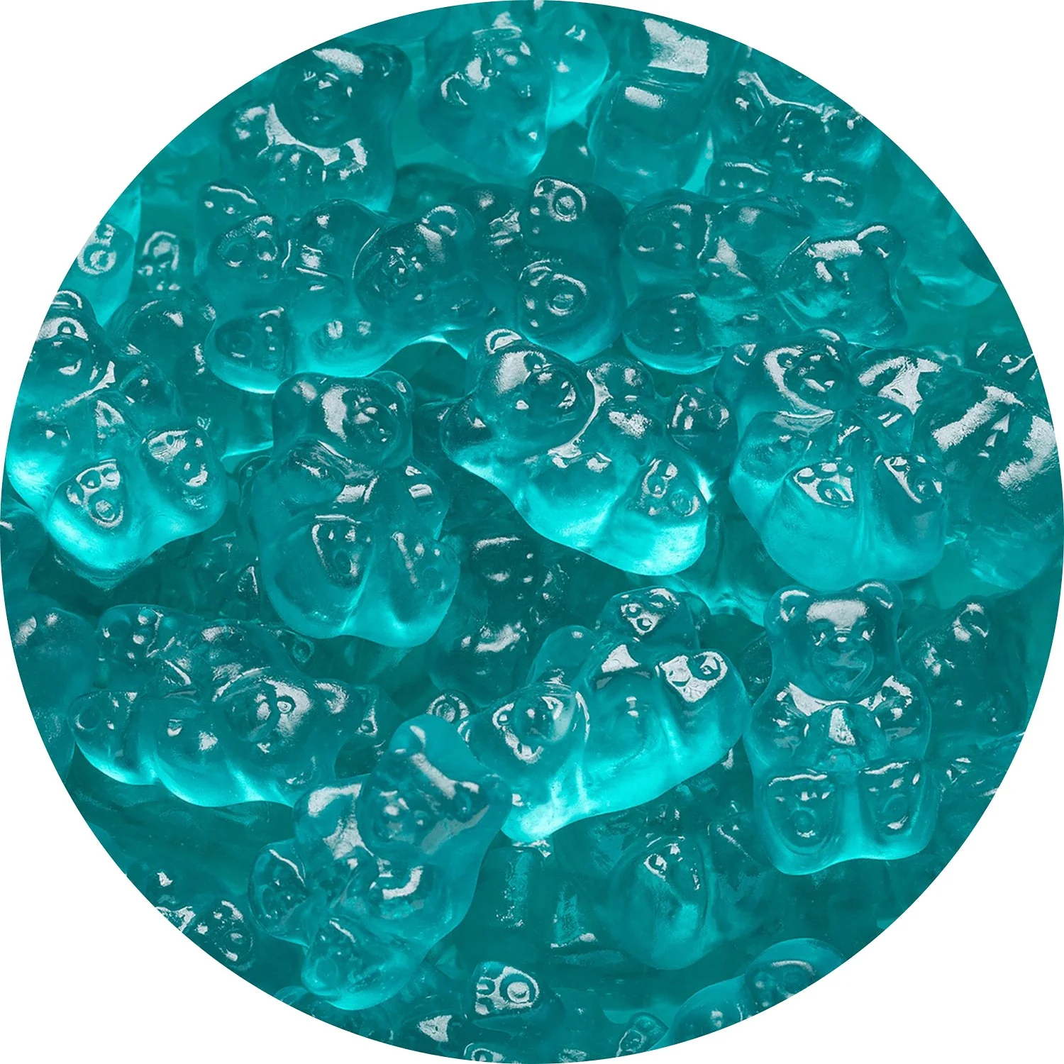 Albanese Gummy Bears Blue Watermelon | 5lb, Bag - Image 2