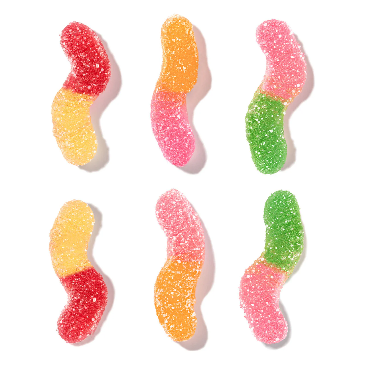 Albanese Natural Sour Tiny Gummy Worms 4.5Lb - Image 3