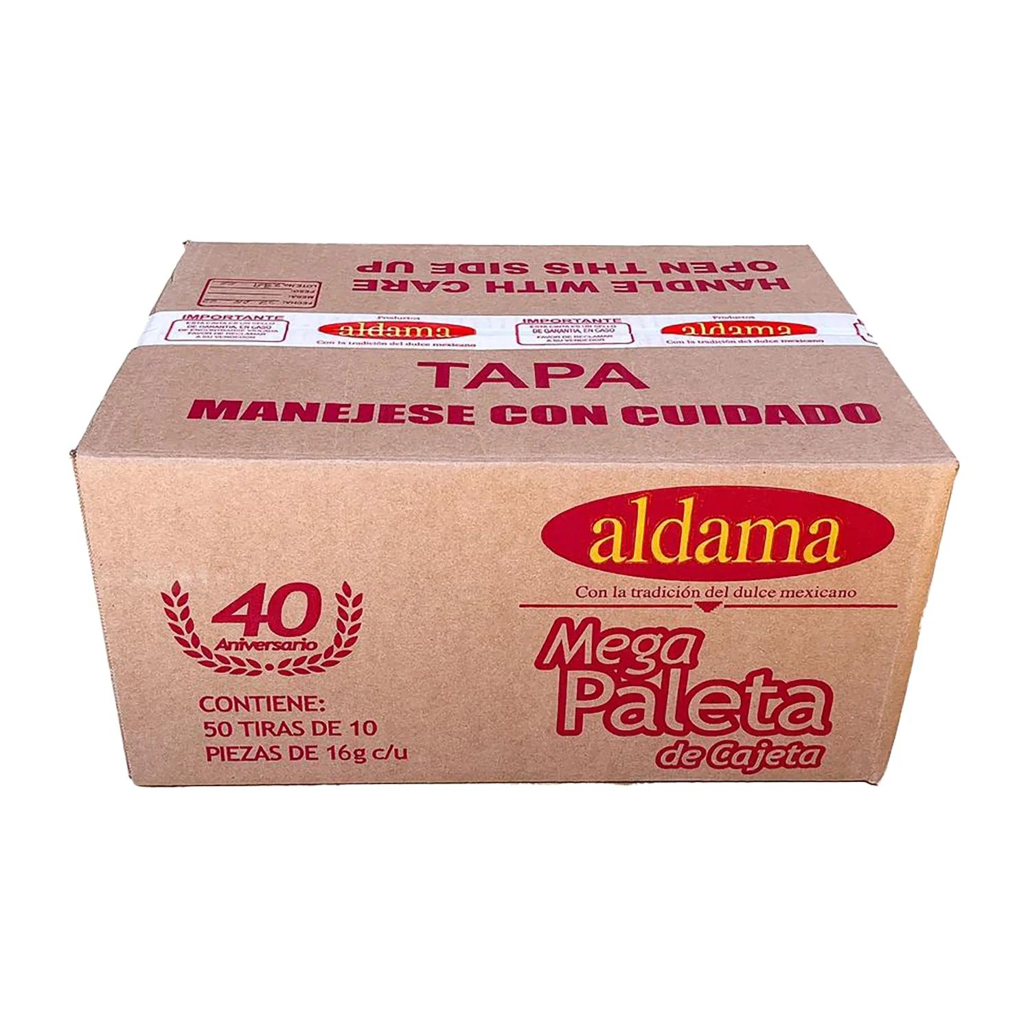 Aldama Paleta Tira Cajeta | 10ct, Bag - Image 2