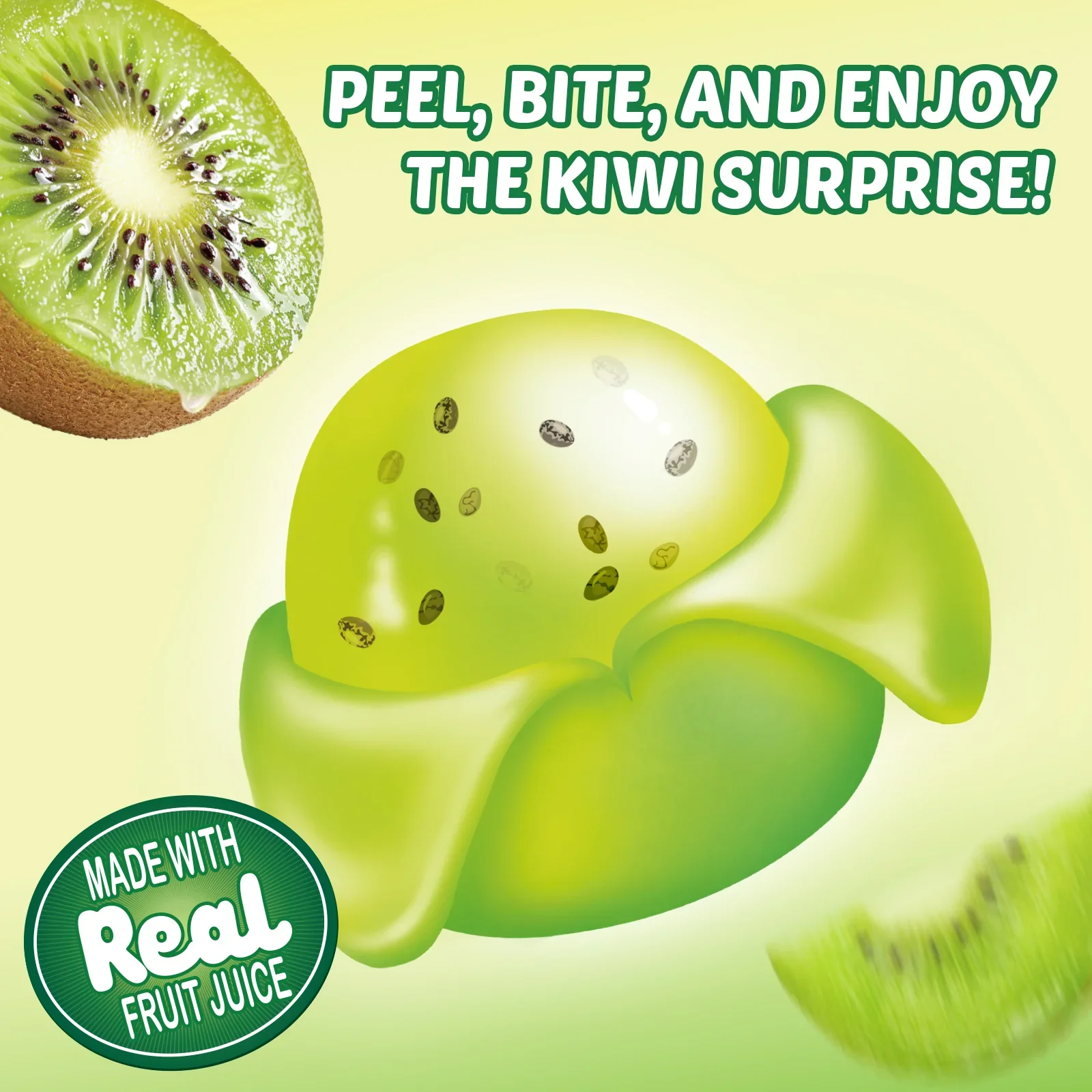 Amos Peelerz Gummy Kiwi 6oz - Image 2