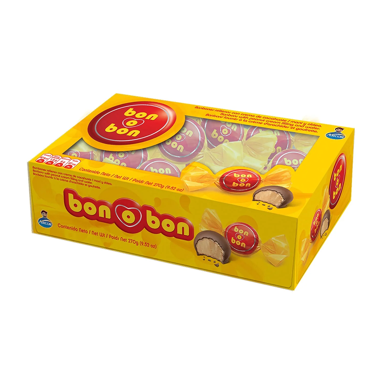 Arcor Bon O Bon Classic Leche | 18ct, Box - Image 10