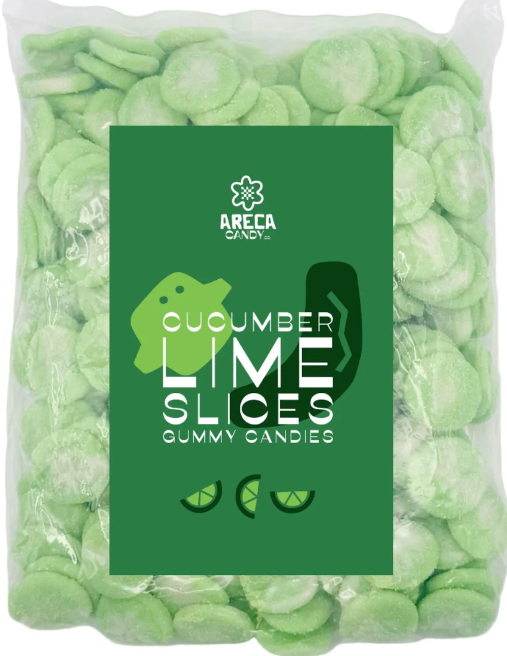 Areca Sour Cucumber Lime Slice 5Lb - Image 2