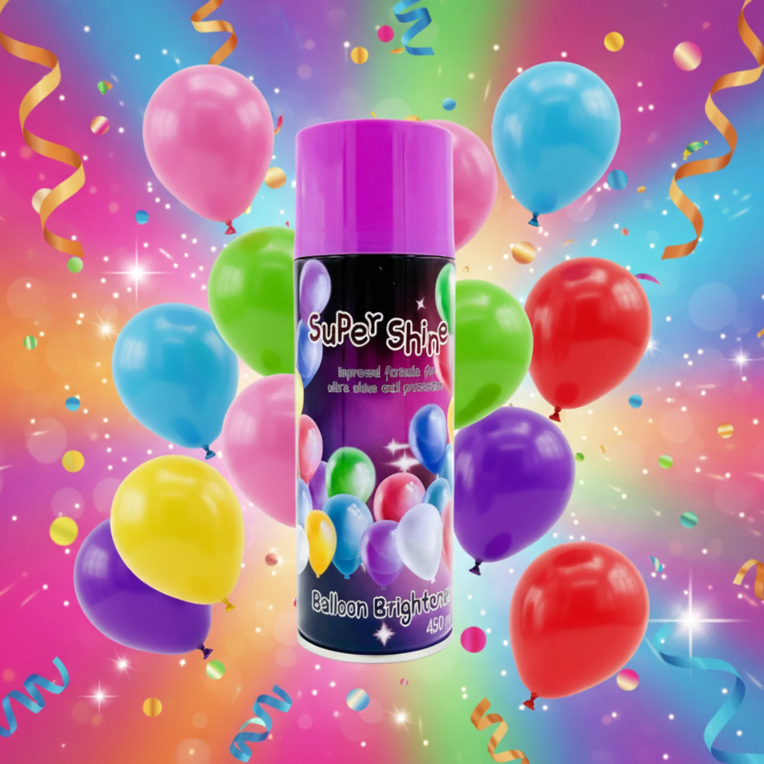 Balloon Super Shine Can 1ct - Image 2