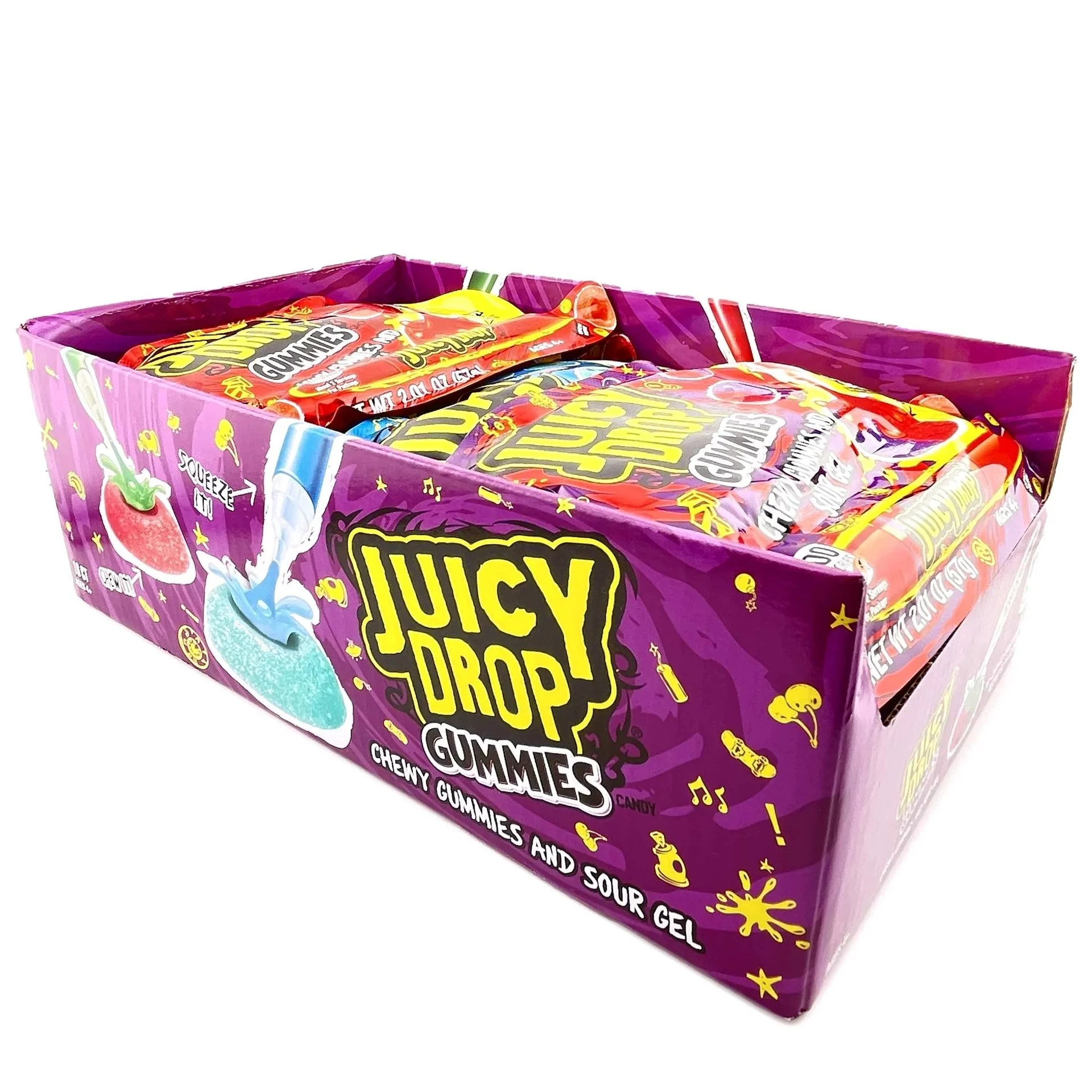 Bazooka Juicy Drop Gummies | 16ct, Box - Image 2