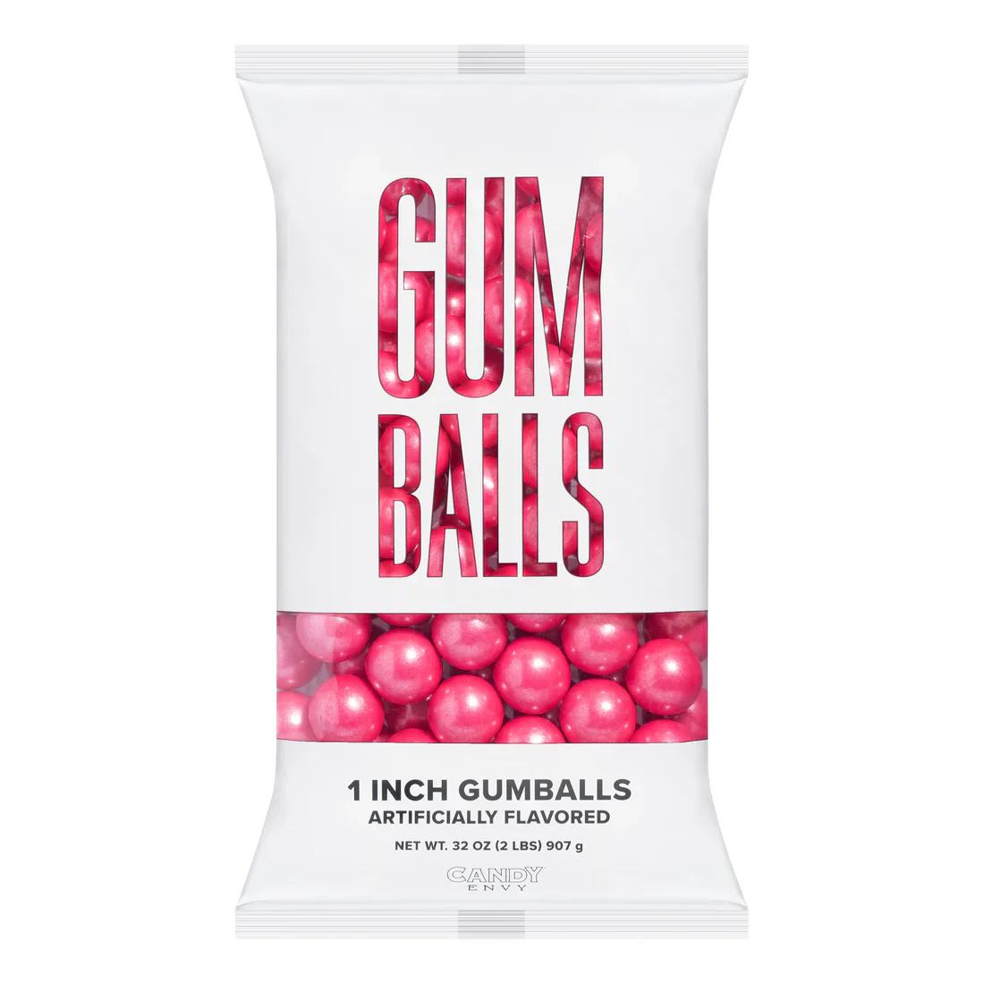 Candy Envy 1" Gumball Shimmer Pink 2LB - Image 3