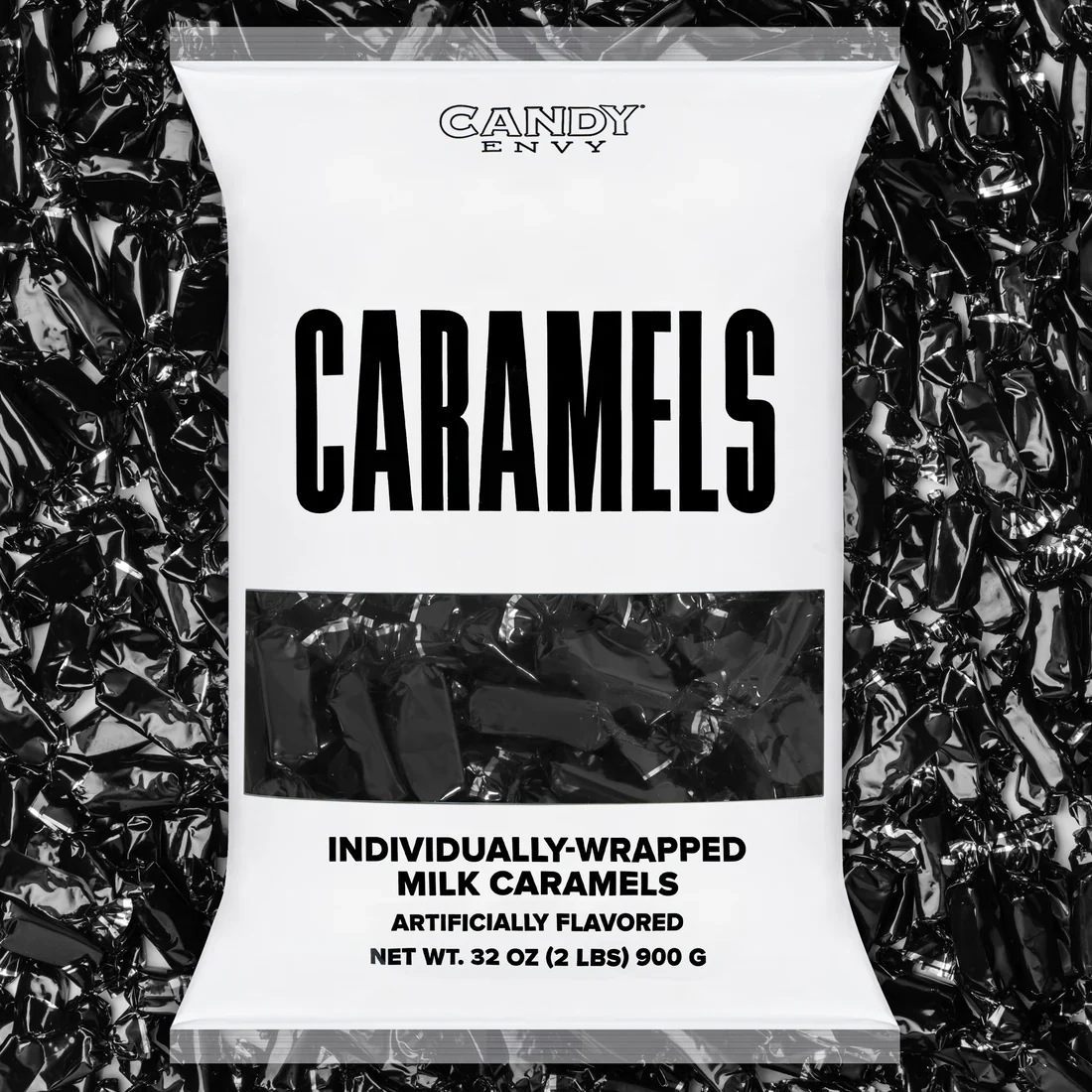 Candy Envy Caramel Foil Black | 2lb, Bag - Image 7