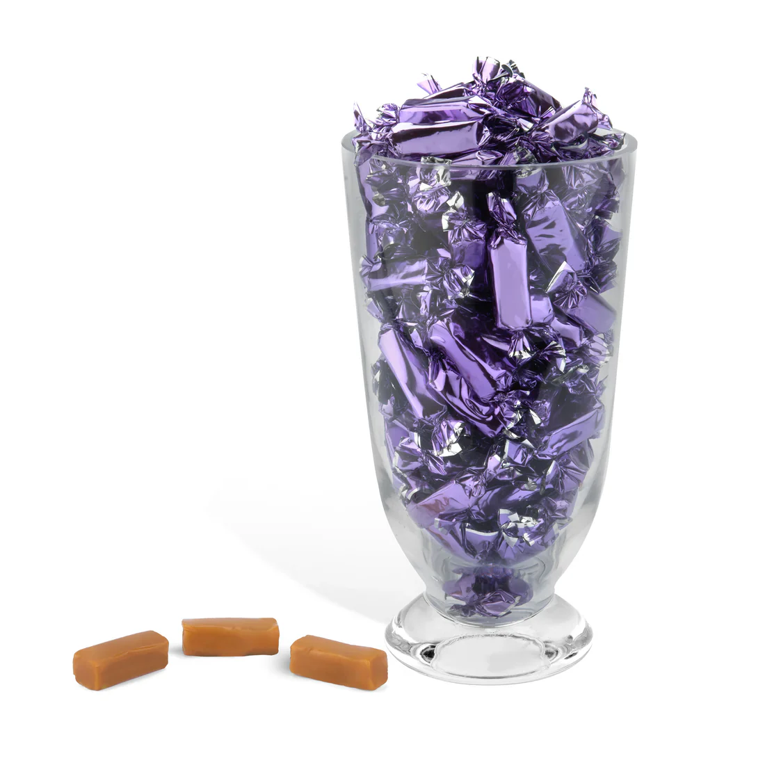 Candy Envy Caramel Foil Purple | 2lb, Bag - Image 4