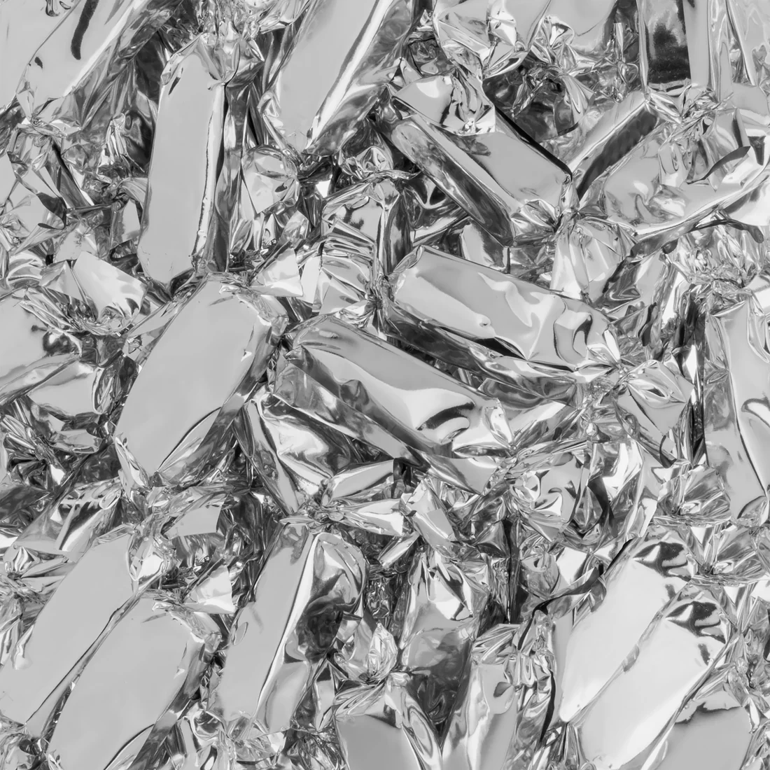 Candy Envy Caramel Foil Silver | 2lb, Bag - Image 6