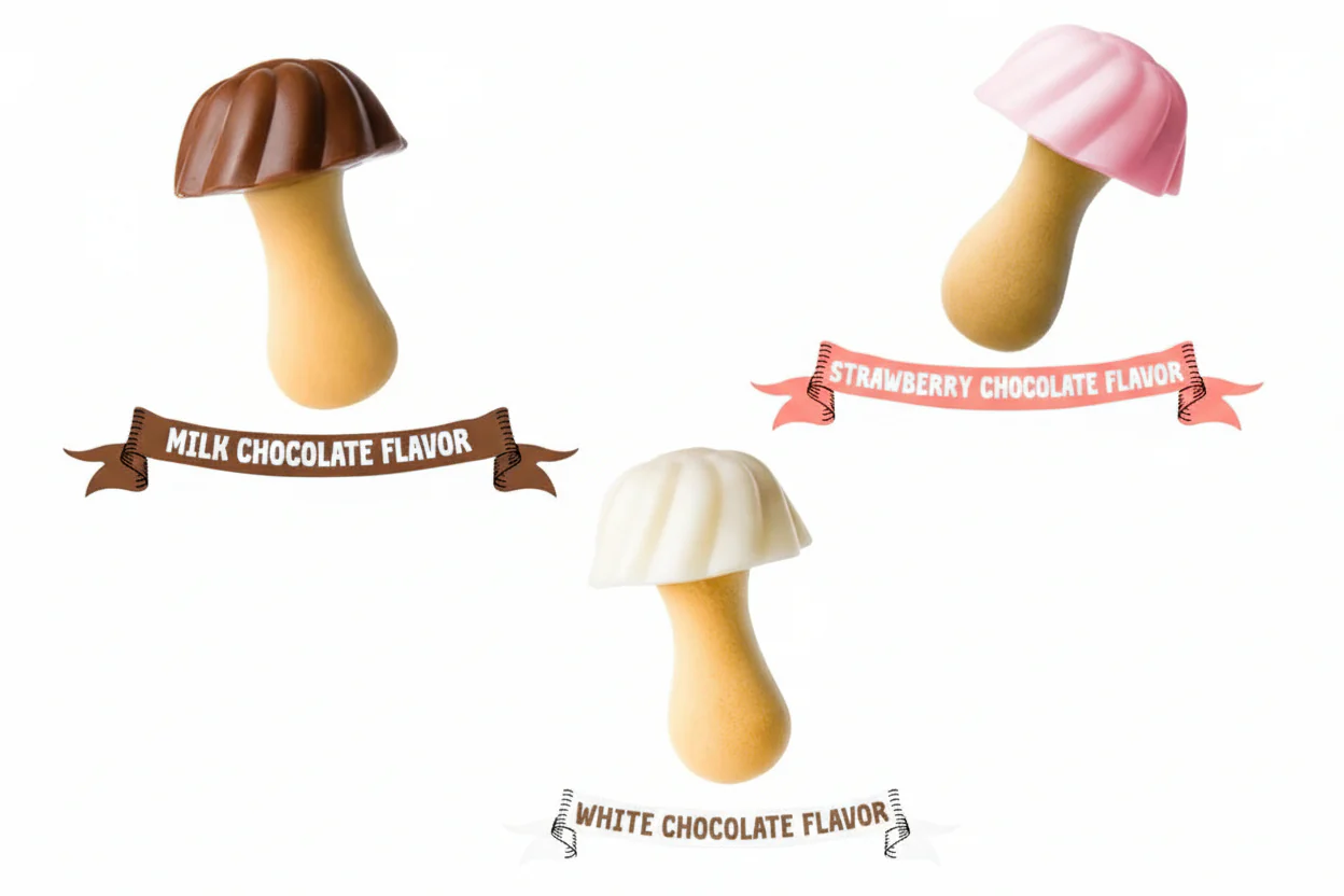 Choco Mushroom Strawberry 5.29oz Box - Image 2