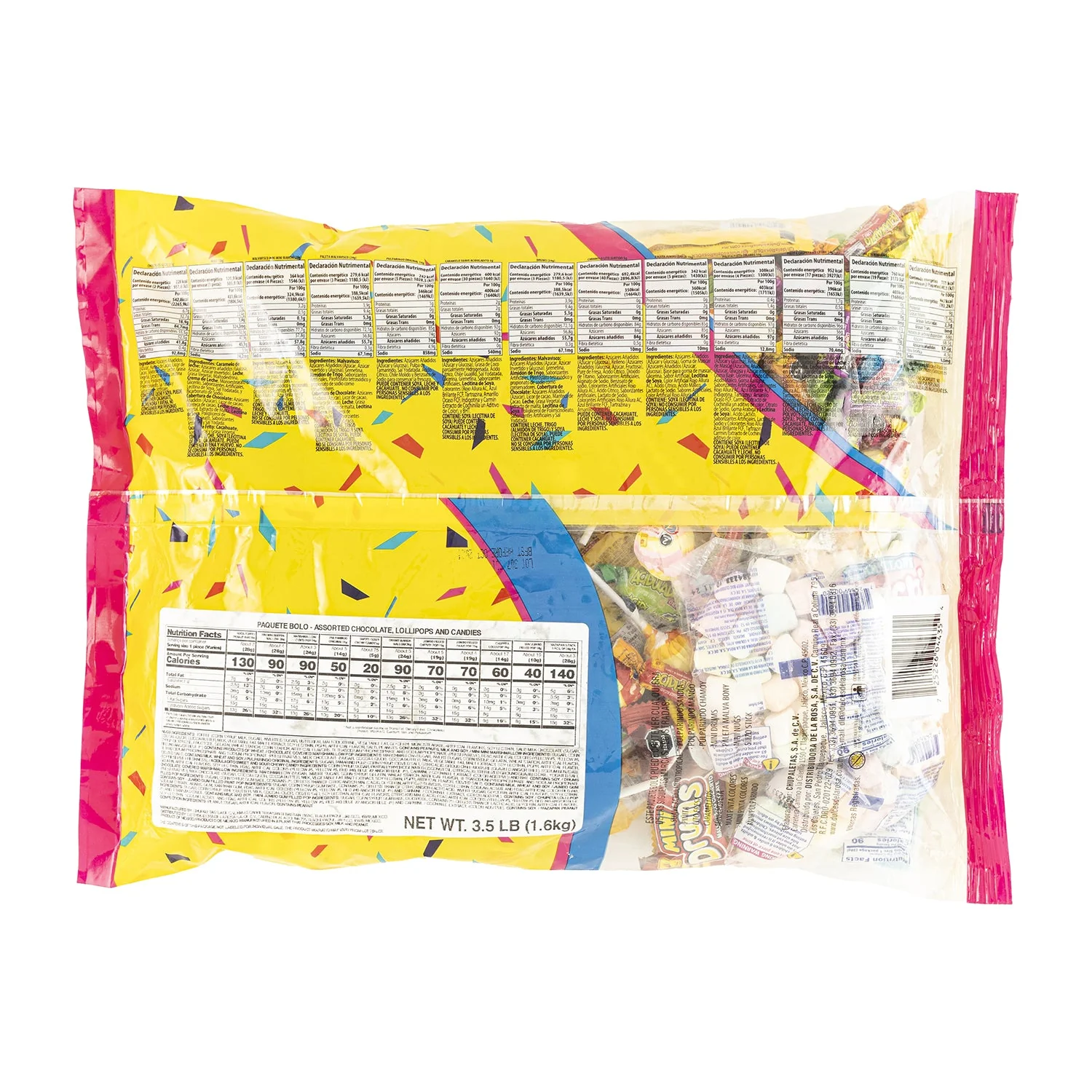 De La Rosa Paquete Bolo Mix | 3.56lb, Bag - Image 2