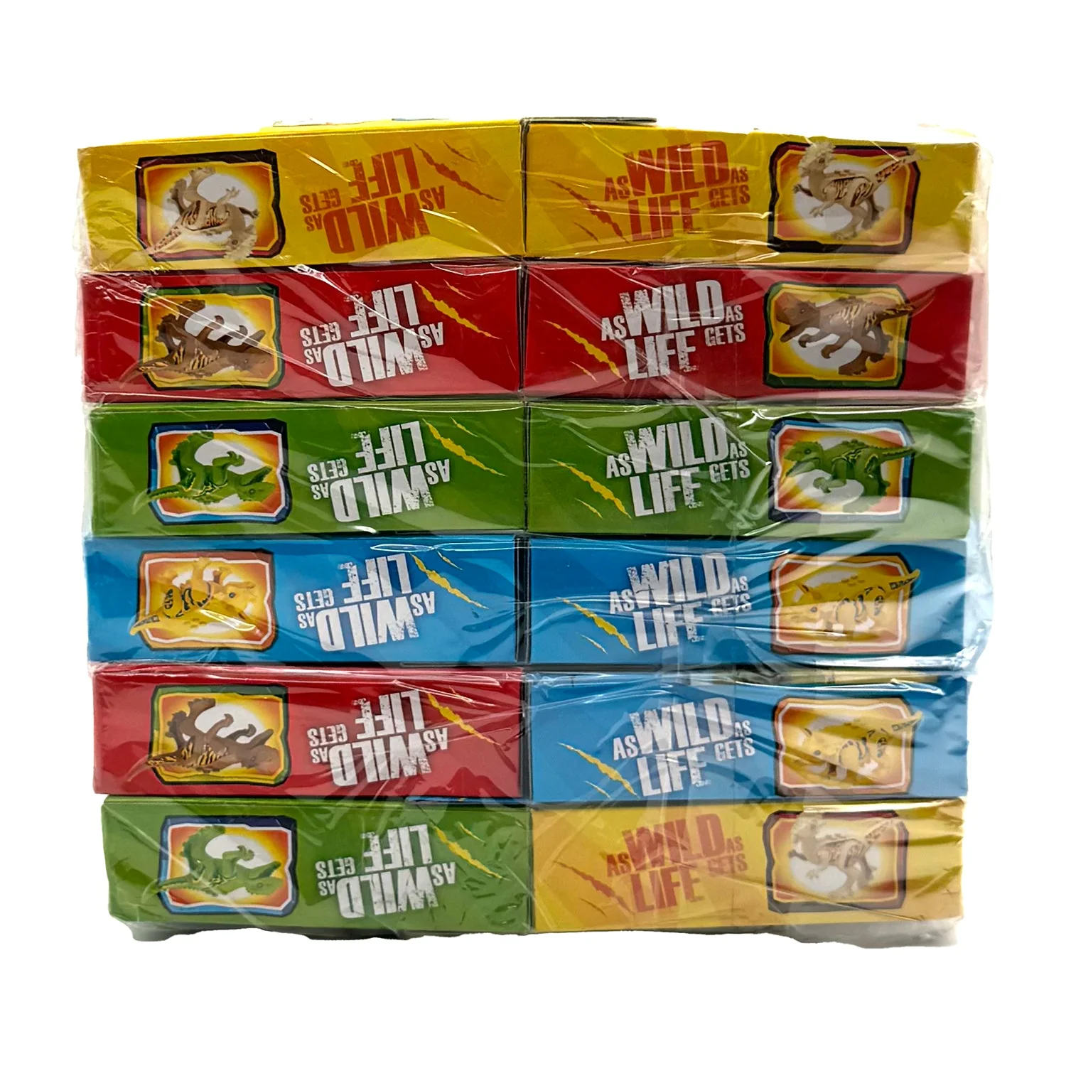 Dinosaur Brick Toys | 12ct, Box