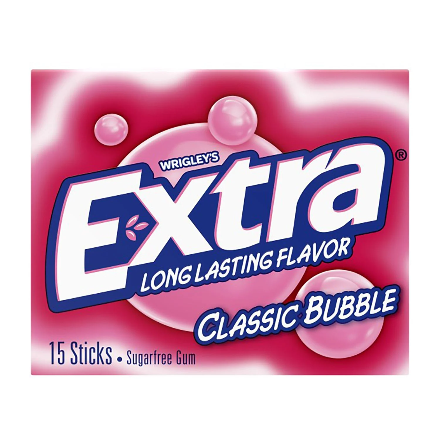 Extra Bubble Gum (15 Stick) | 10ct, Box - Image 2