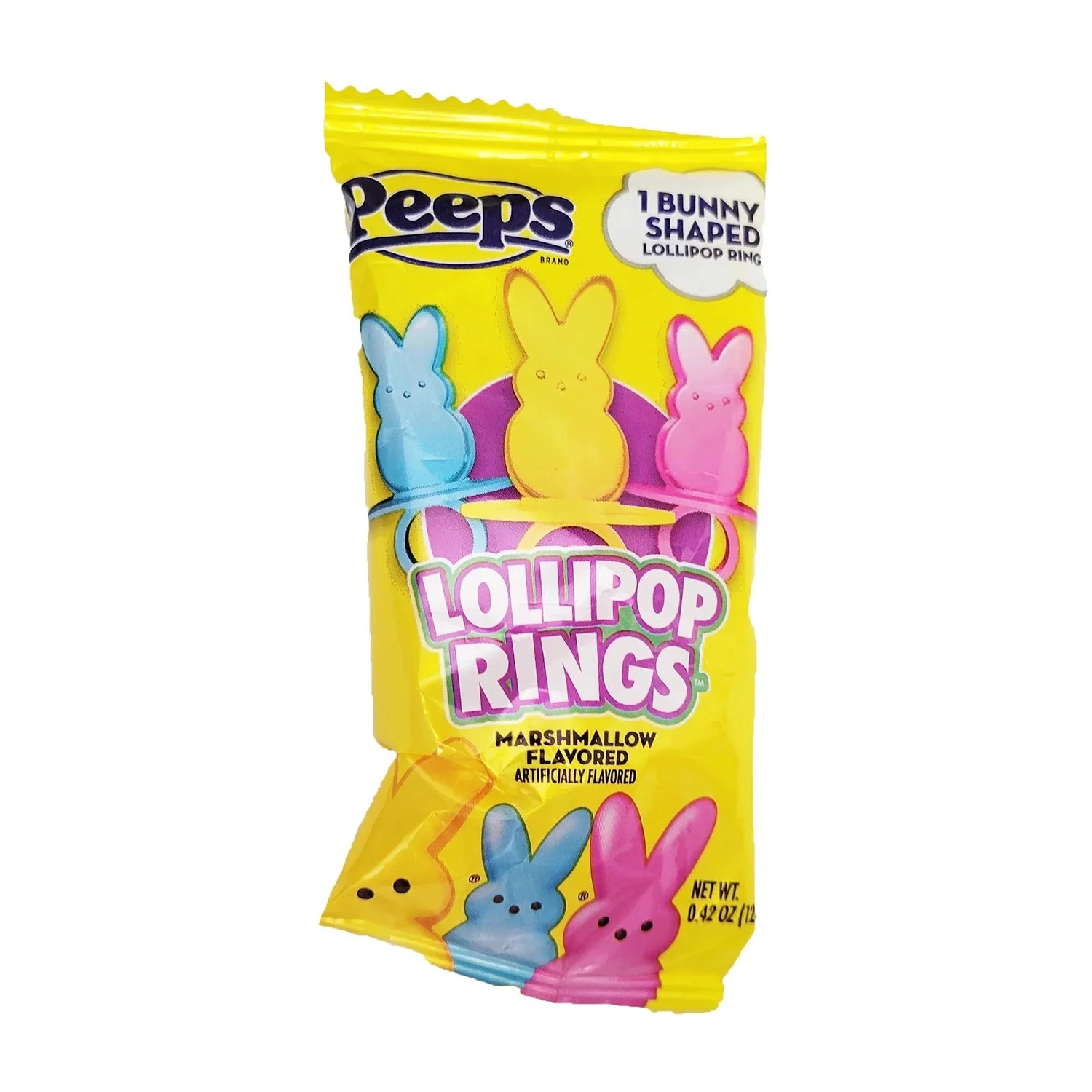 Flix Candy Peeps Bunny Lollipop Ring | 24ct, Box - Image 2