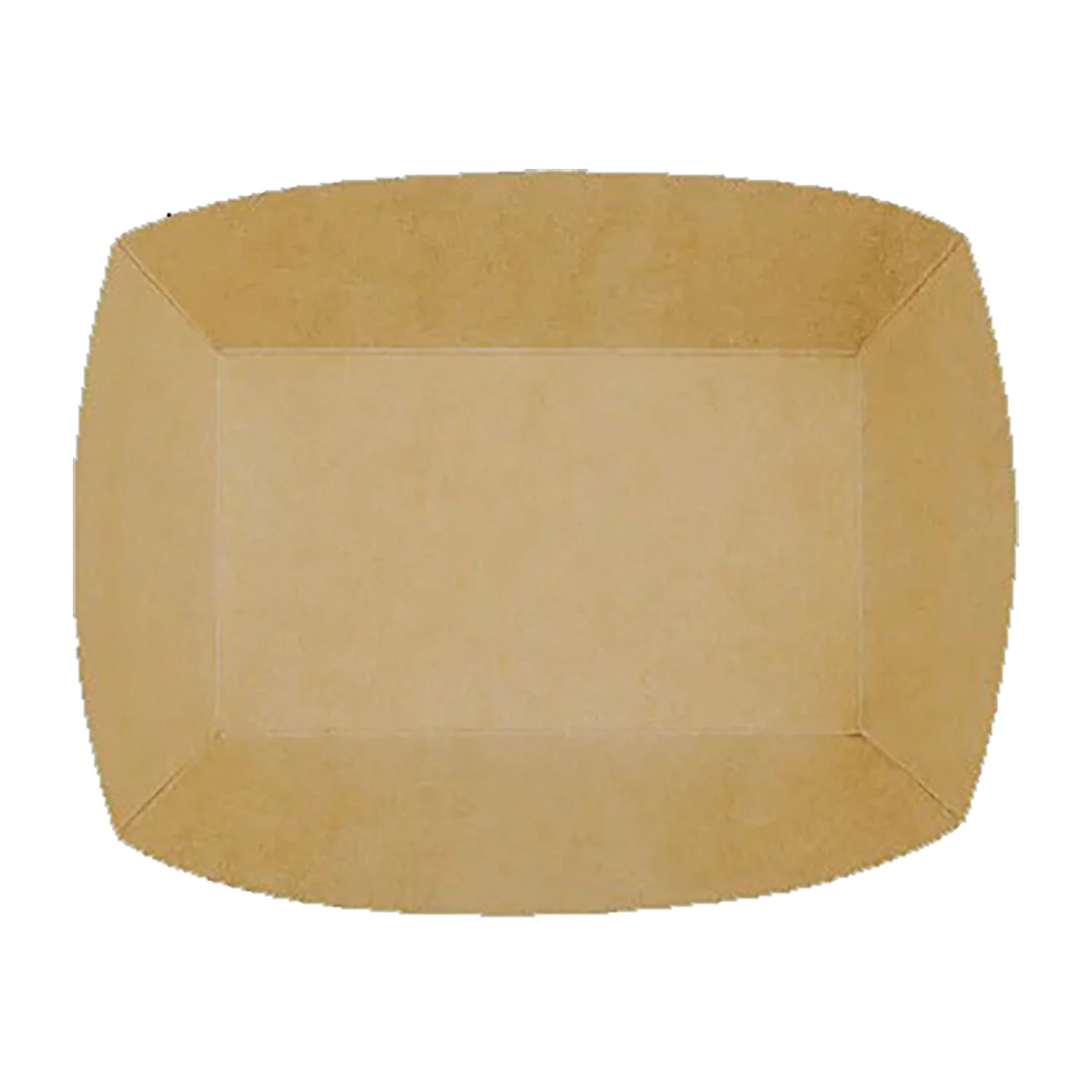 Food Tray Kraft (2 Lb)  | 250ct, Bag - Image 3