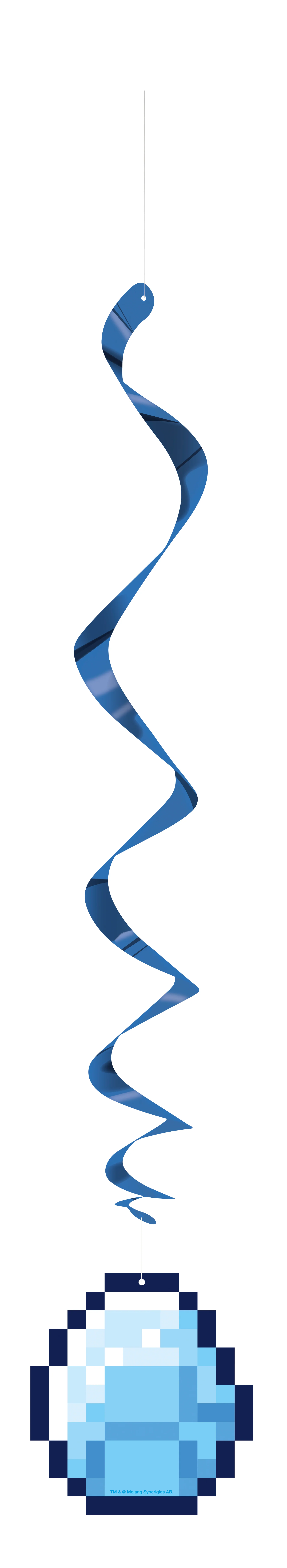 Hang Swirl  26" 3pcs - Minecraft - Image 3