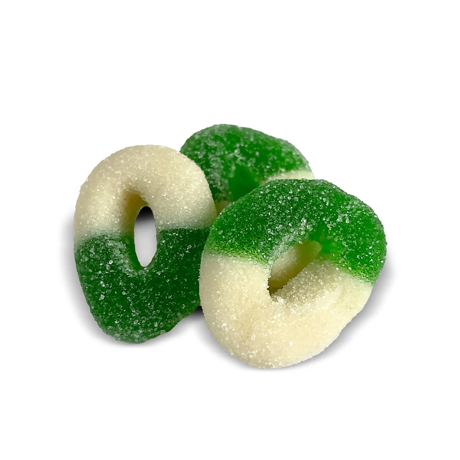 Jovy Gummy Apple Rings | 5lb, Bag - Image 2