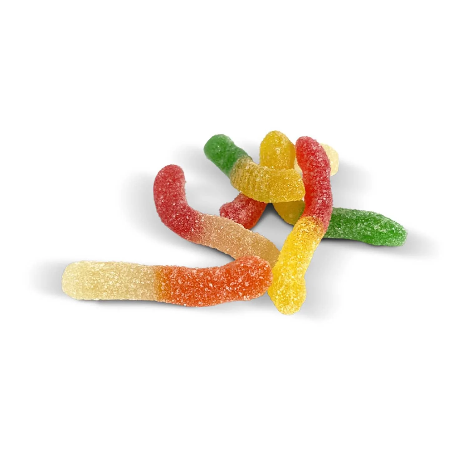 Jovy Gummy Sour Worms | 5lb, Bag - Image 3