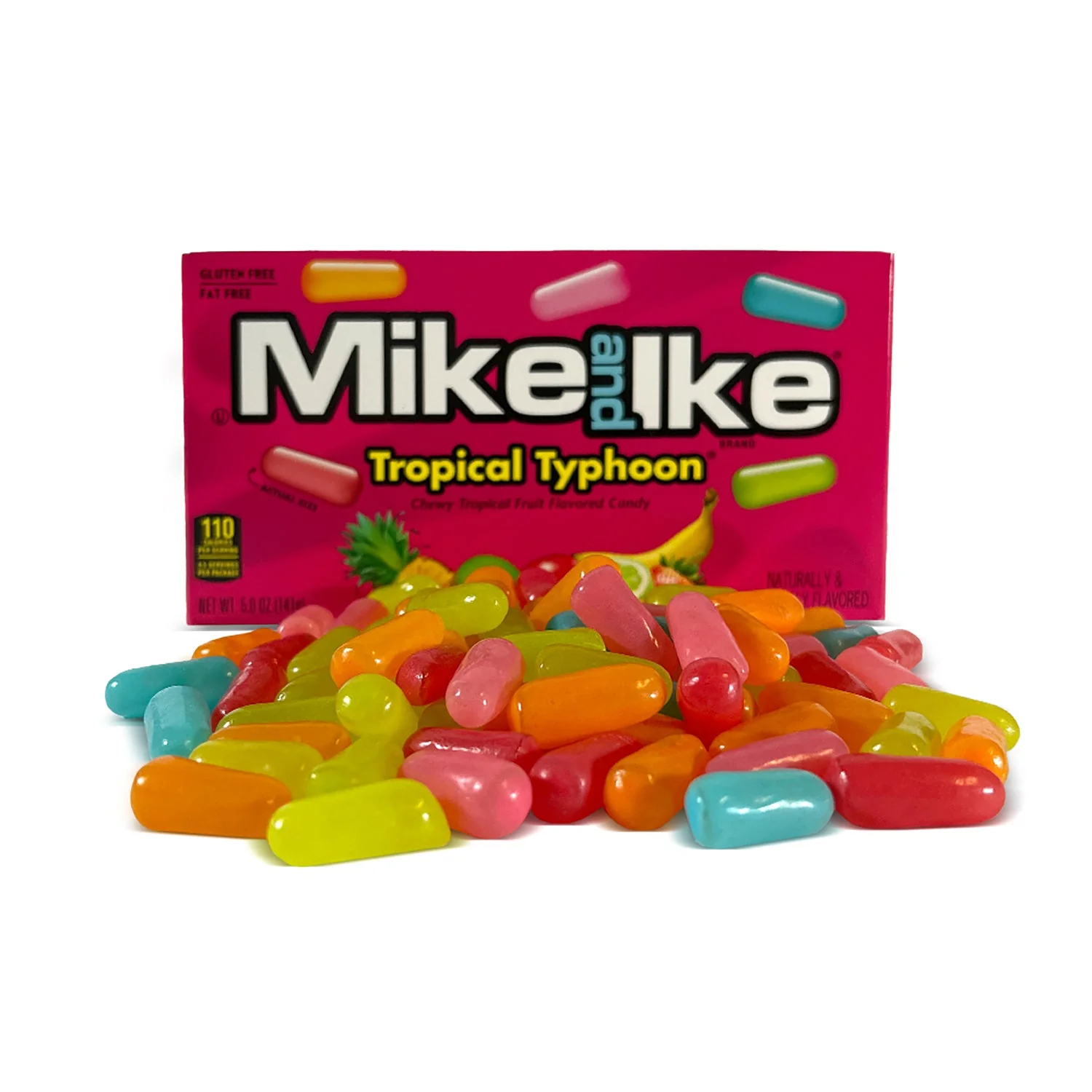 Just Born Mike & Ike Tropical Typhoon | 4.25oz, 12ct, Case - Image 4