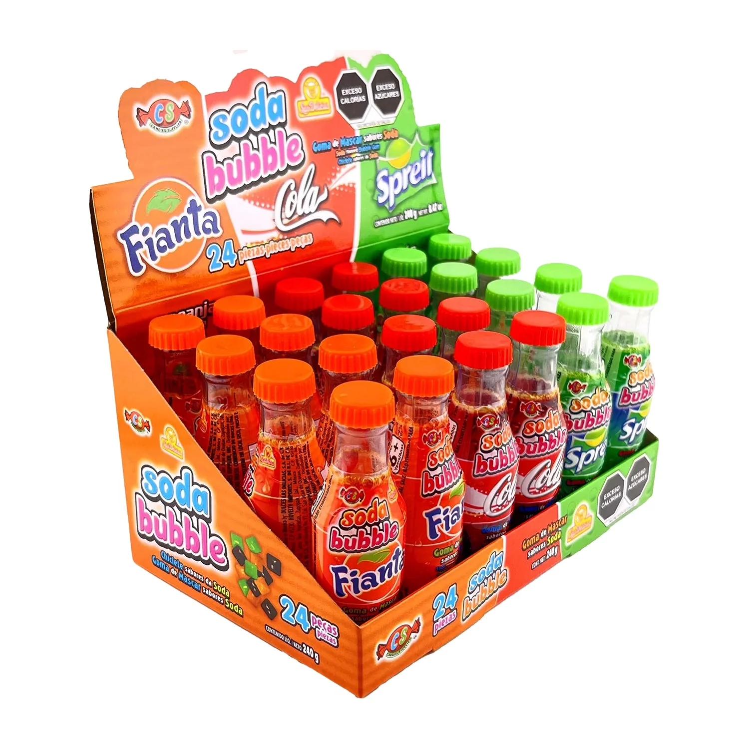 Las Delicias  Soda Bubble | 24ct, Box - Image 2