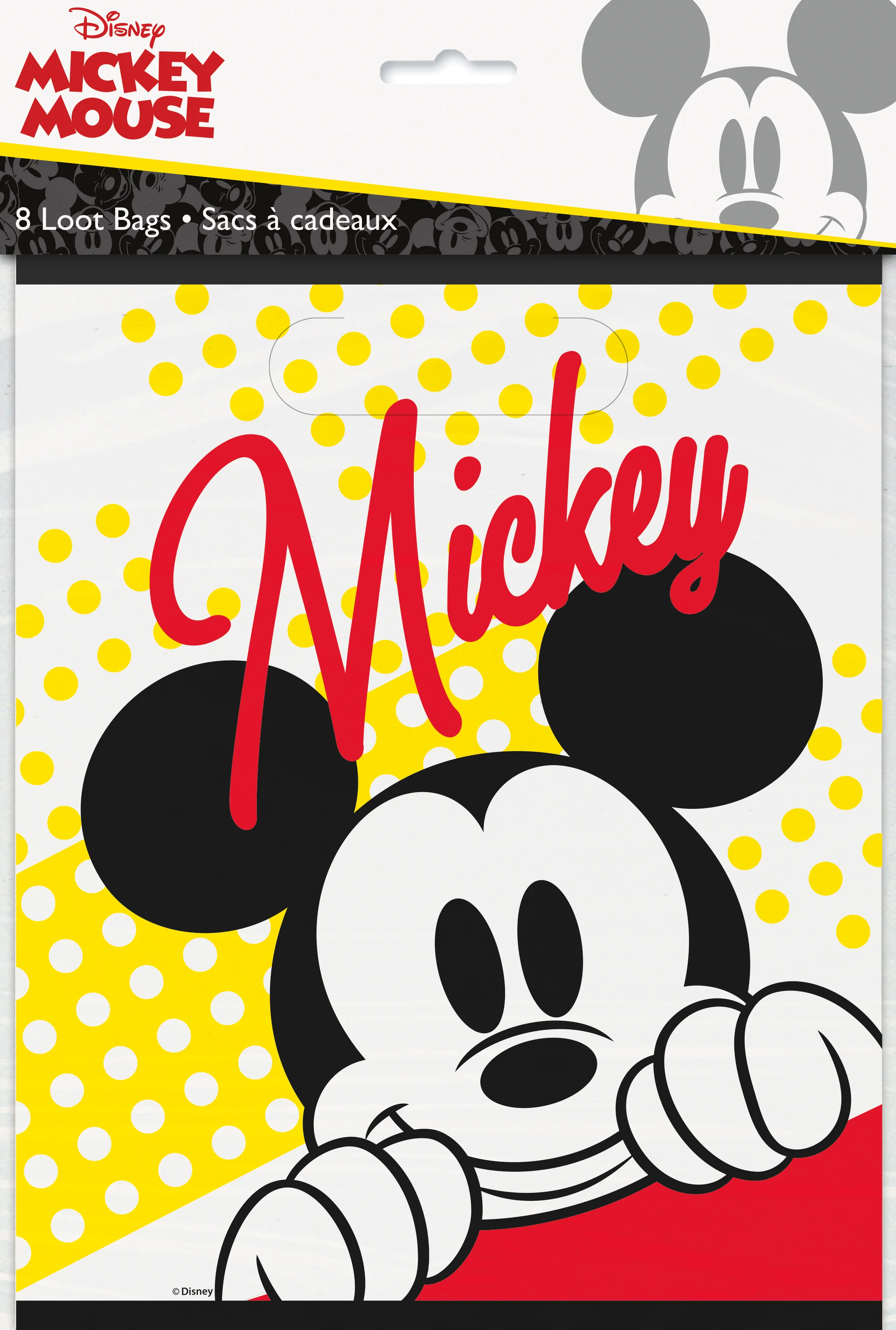 Loot Bag 8ct - Mickey Mouse