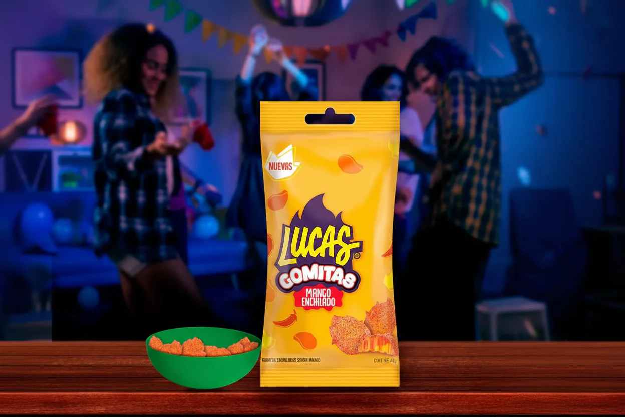 Lucas Gummies Spicy Mango 40g | 6ct, Box - Image 2