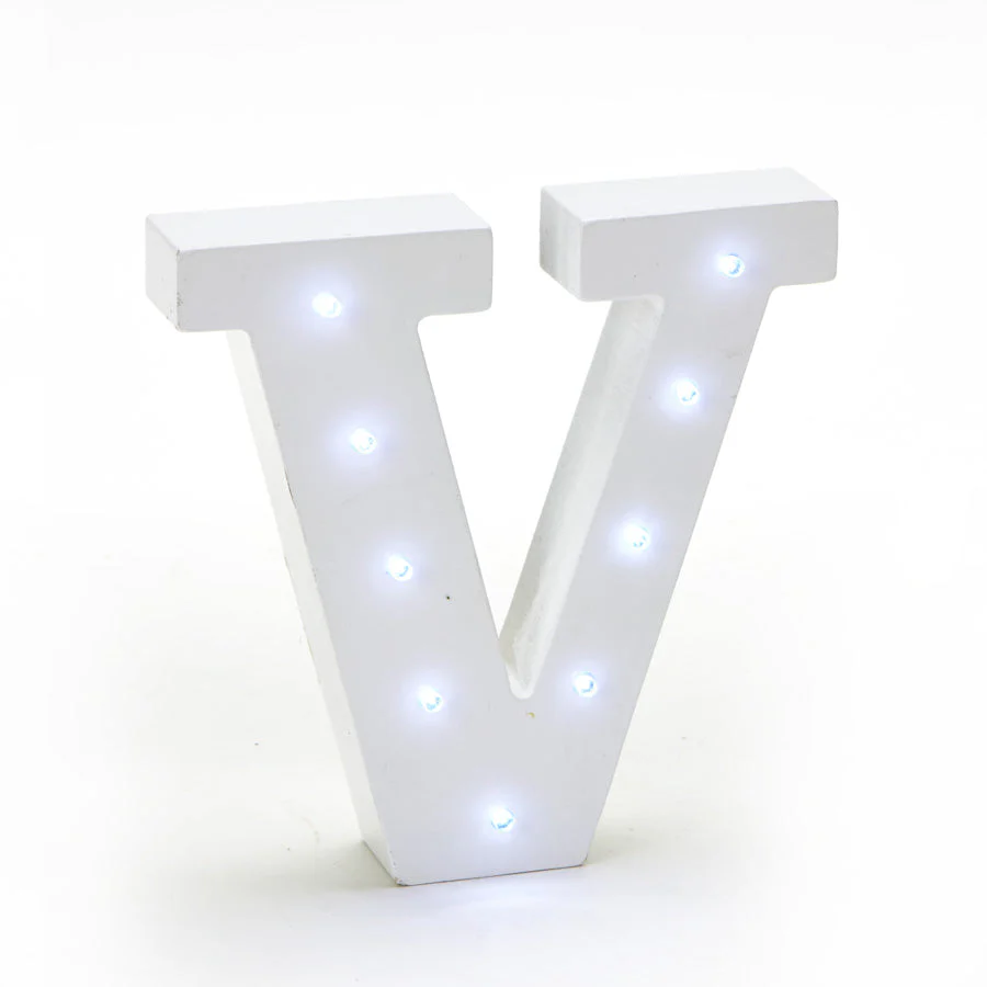 Marquee LED Letter V | Each