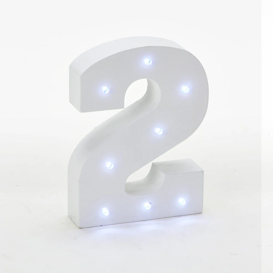 Marquee LED Number 2 | Each