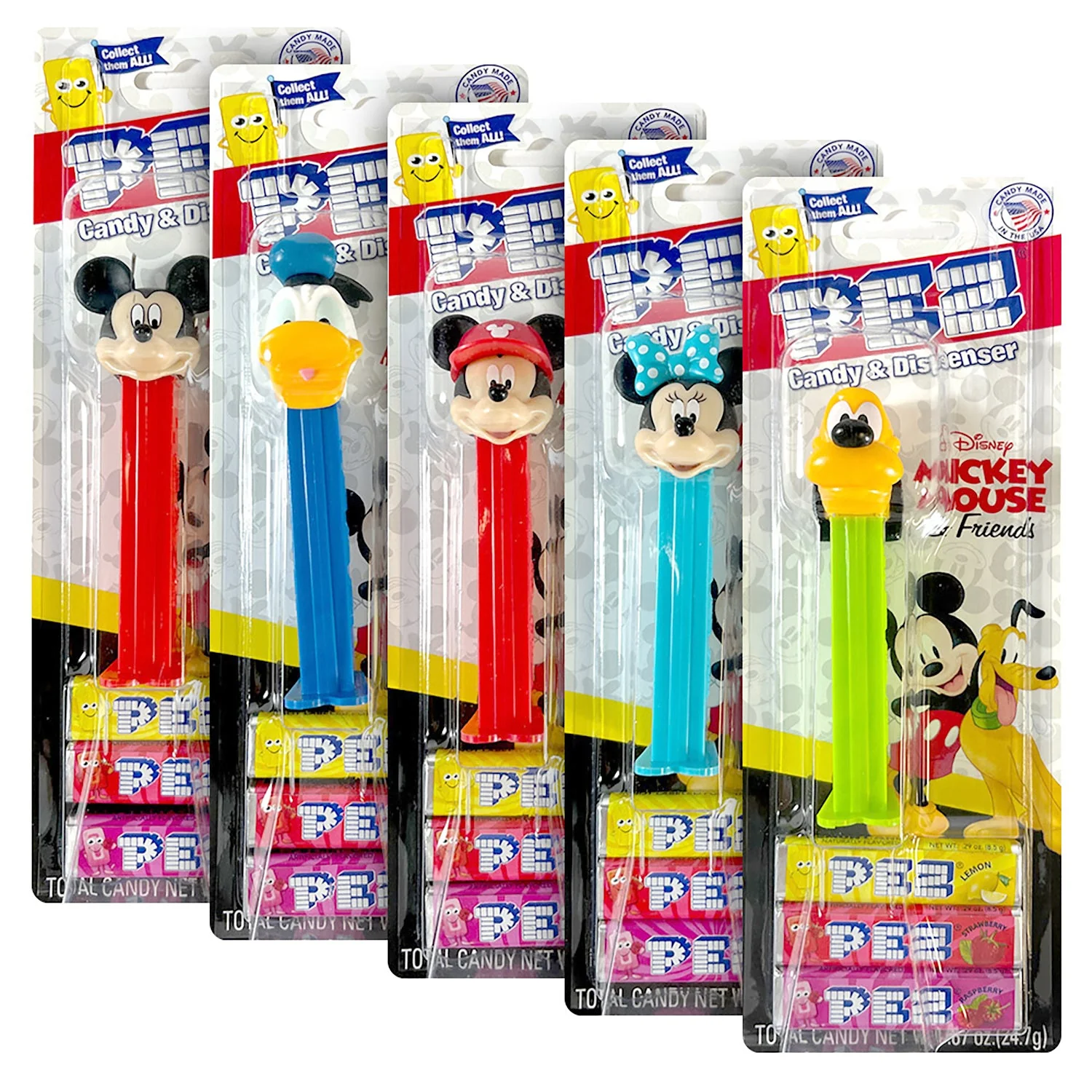 PEZ Disney Mickey Mouse Assorted | 0.87oz, 12ct, Box - Image 2