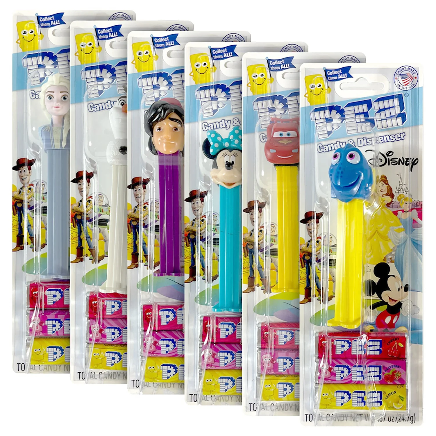 PEZ Disney Pixar Assorted | 0.87oz, 12ct, Box - Image 2
