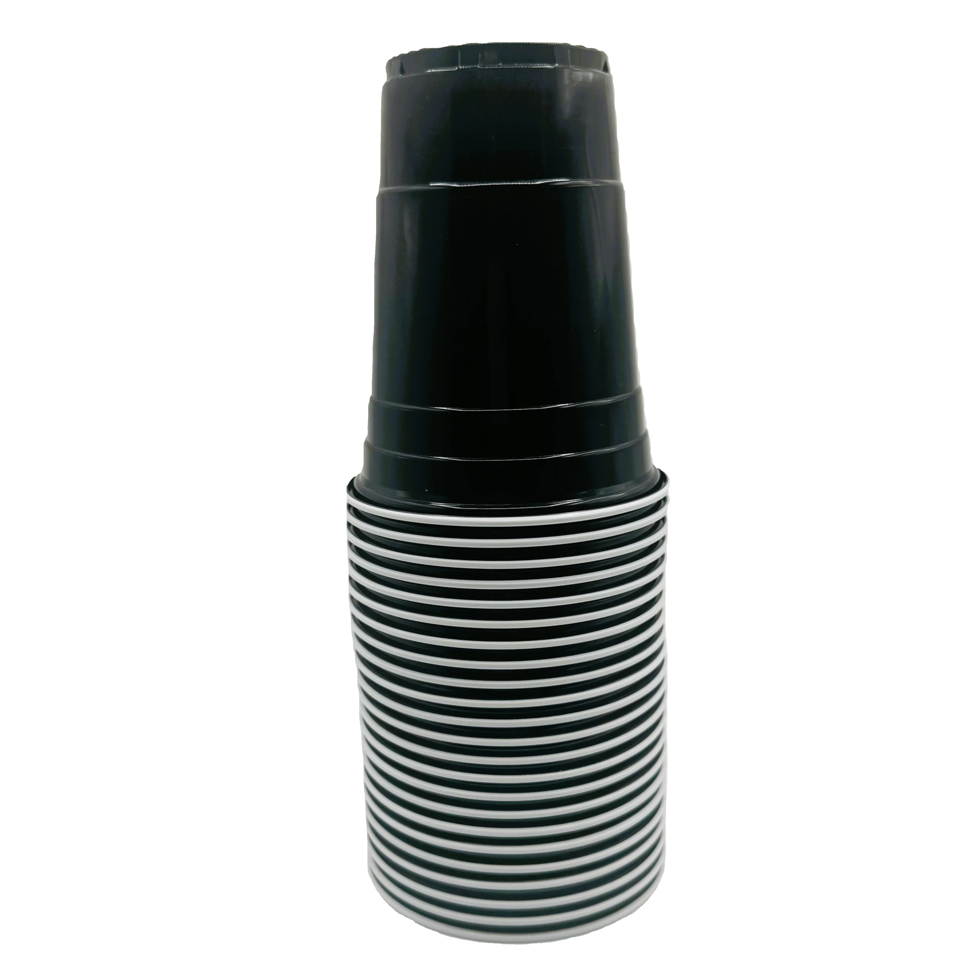 Plastic Cup 16z 24ct-Black - Image 4