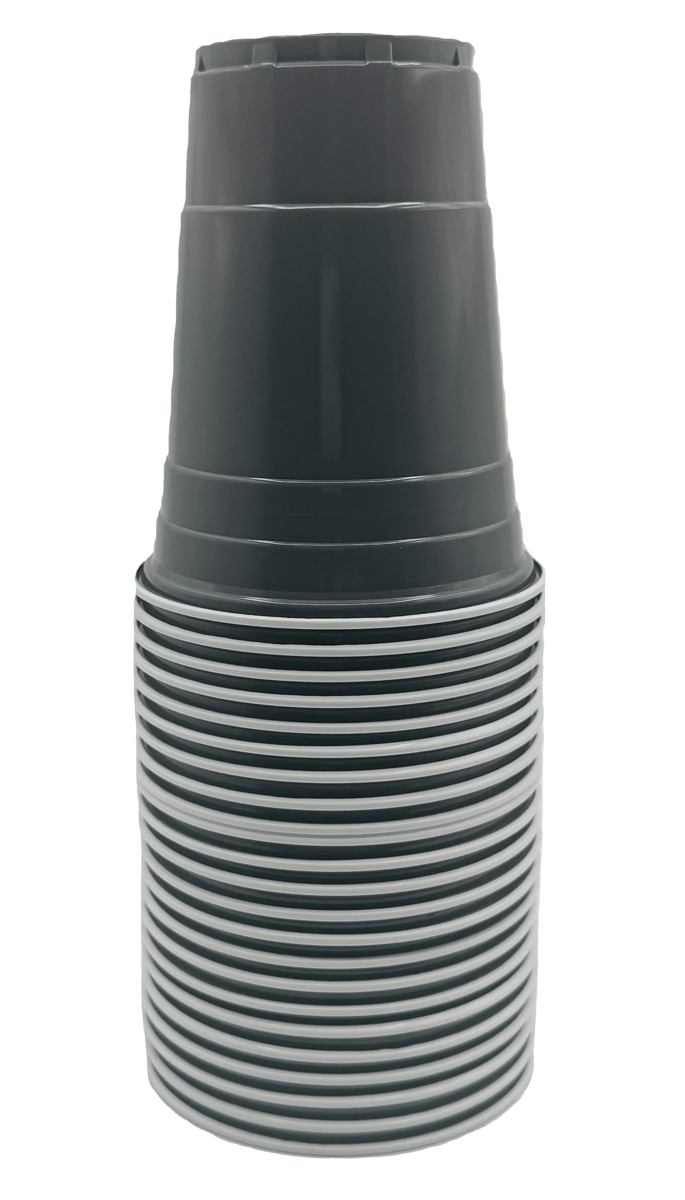 Plastic Cup 16z 24ct-Silver - Image 2