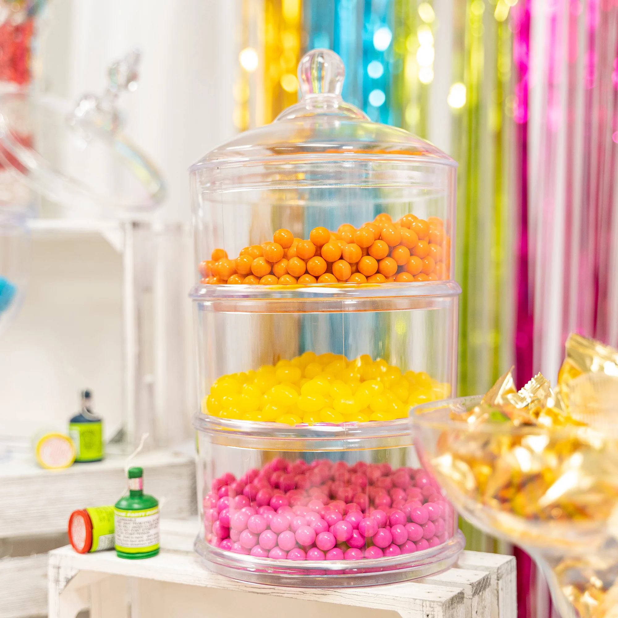 Plastic Stackable 3 Layer Bag | Each - Image 5