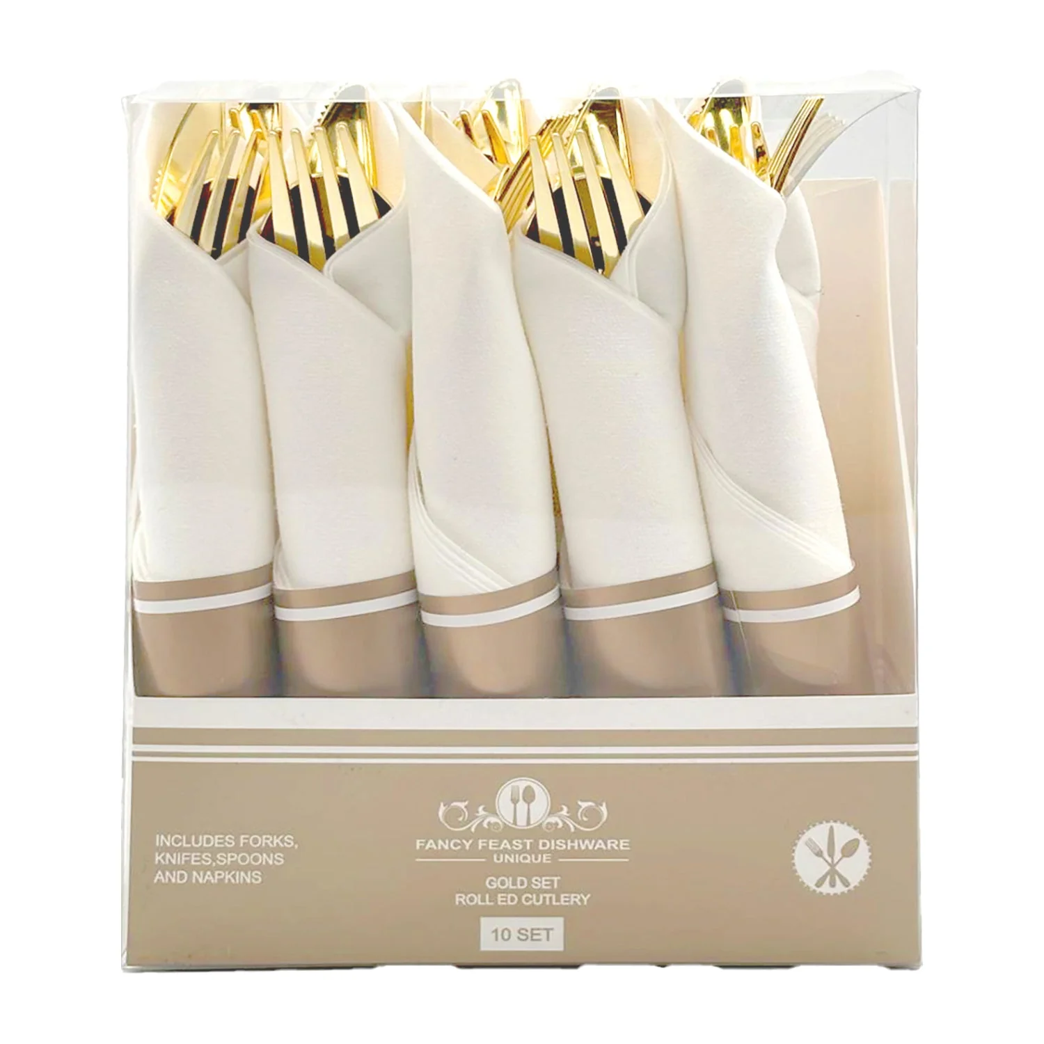 Rolled Cutlery Gold | 10ct, Box - Image 3
