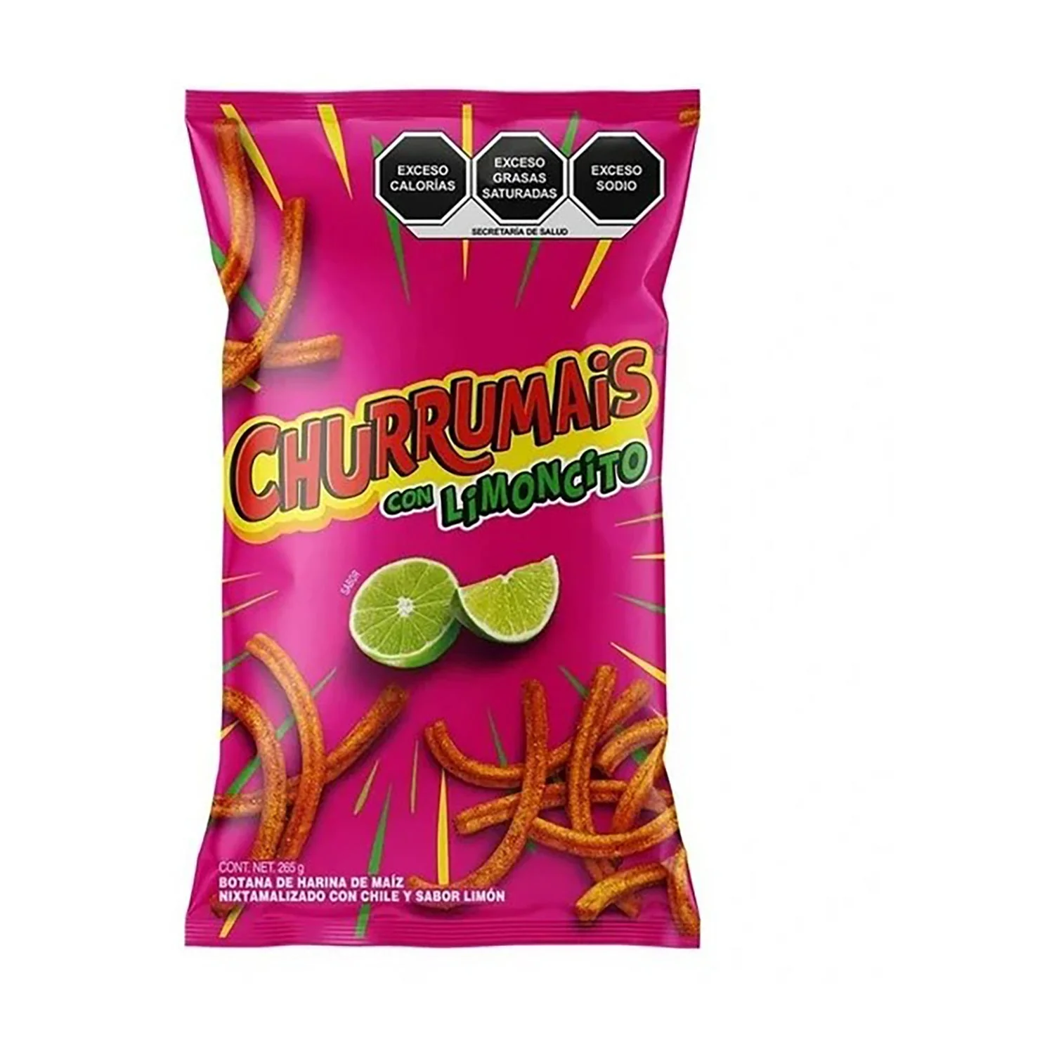 Sabritas Churrumais Limon | 21ct, Case