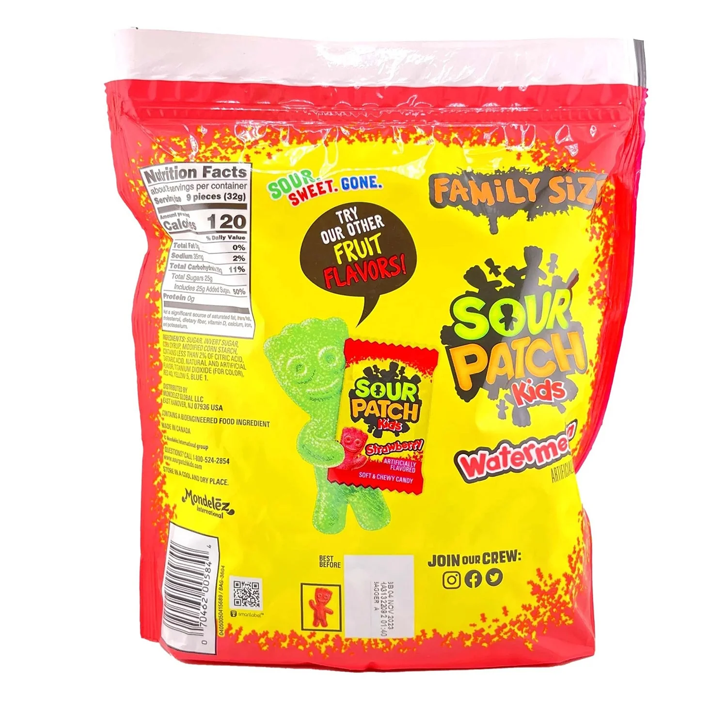 Sour Patch  Kids Watermelon Bag | 1.8lb, Bag - Image 2