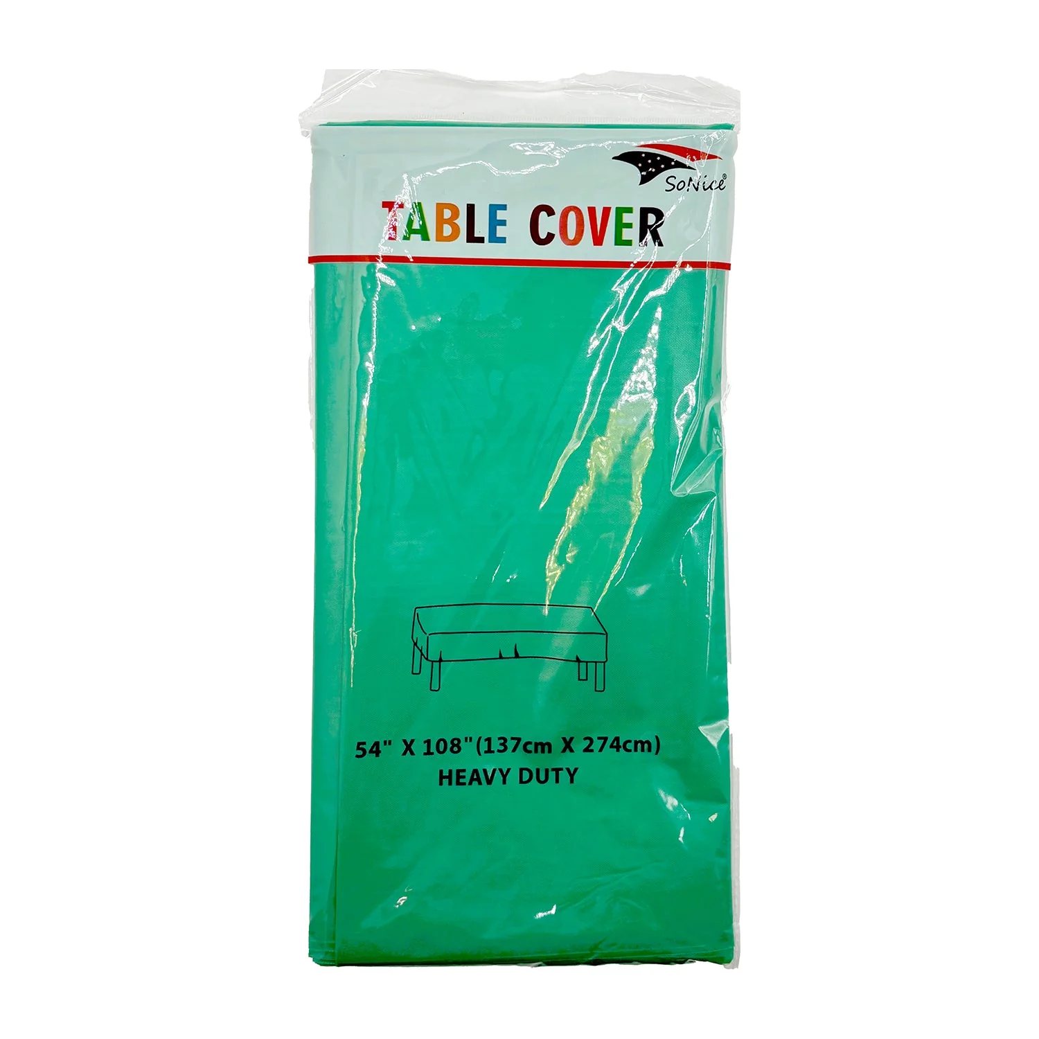Tablecloth (54" X 108") Emerald | Bag - Image 4