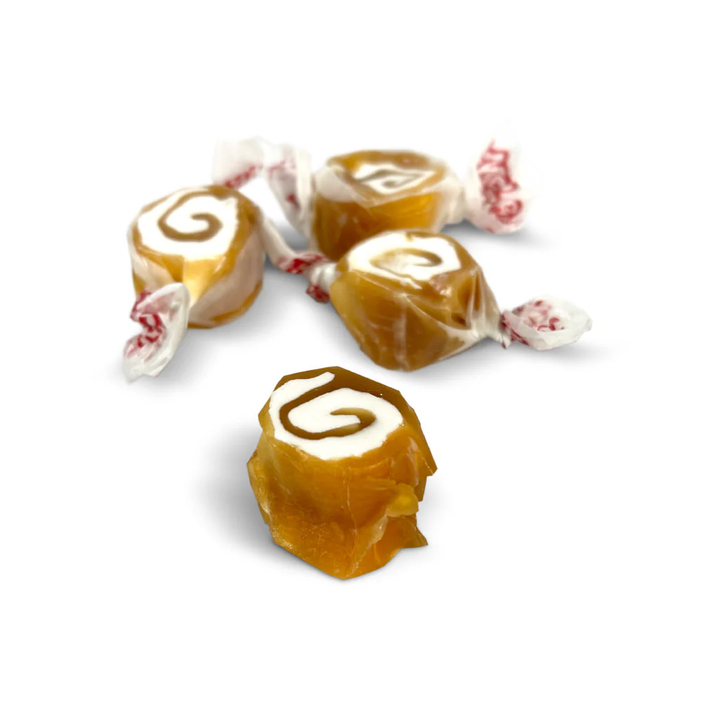 Taffy Town Salt Water Taffy Caramel Swirl | 2.5lb, Bag - Image 2