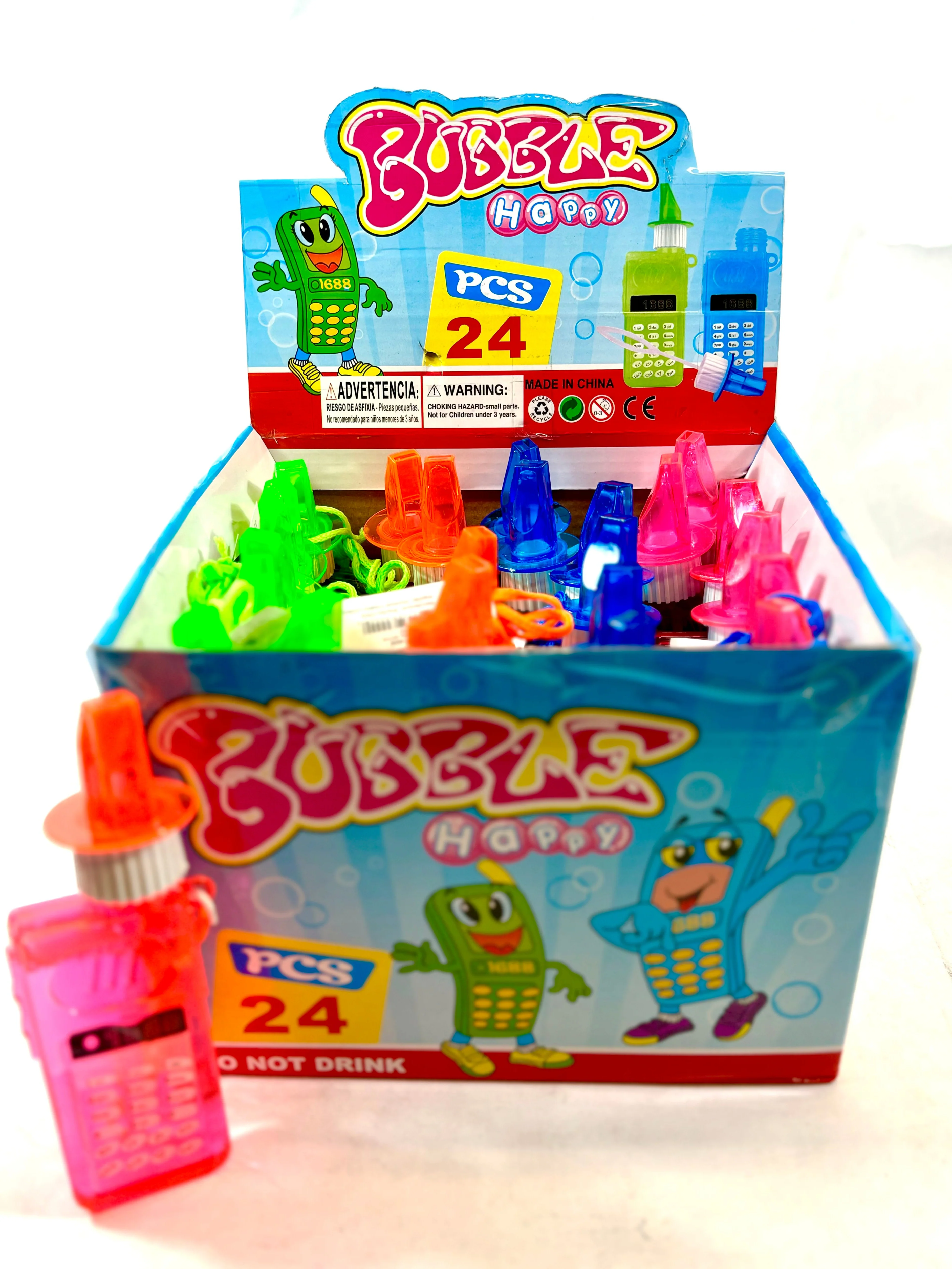 Whistle Bubbles Phone | 24ct, Box